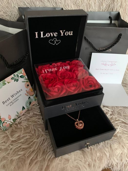 Кулон Я тебя люблю подвеска признание на 100 языков,  девушке подарок