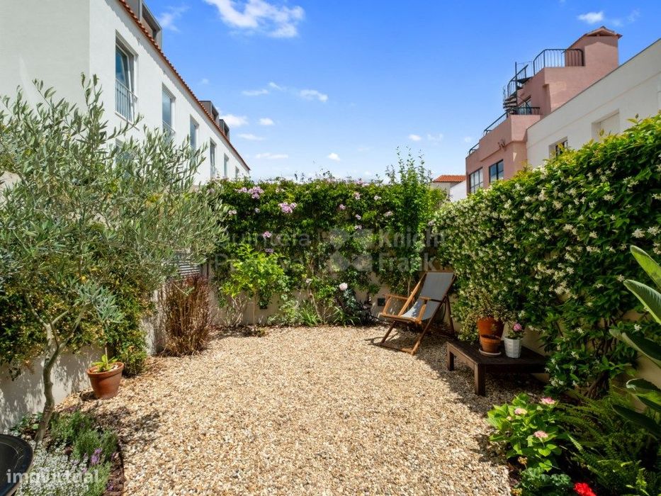 Moradia T1 com jardim para arrendamento na Lapa em Lisboa