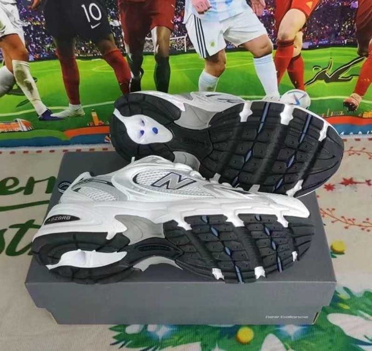 New Balance 530 White Silver Navy  Rozmiar 37