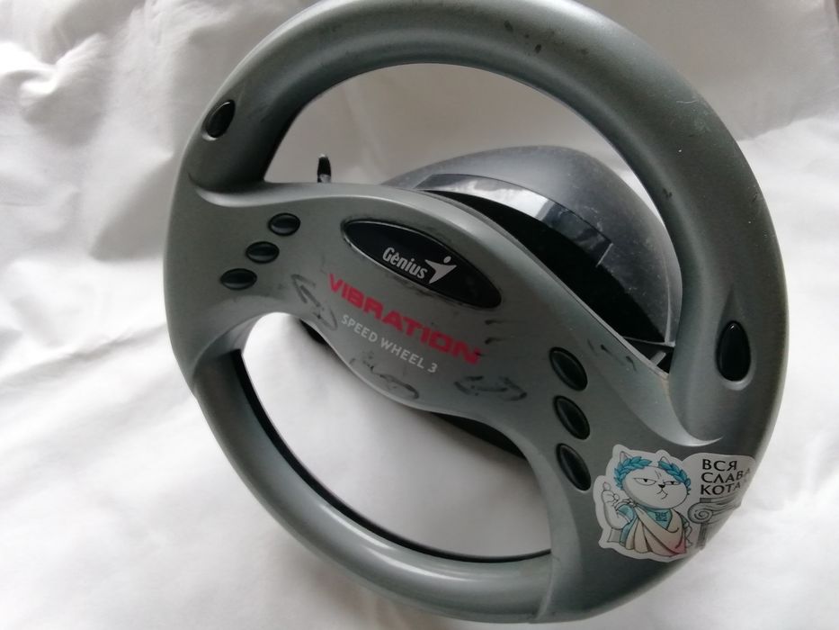 Игровый руль Genius Speed Wheel 3 Vibration договорна: 200 грн ...