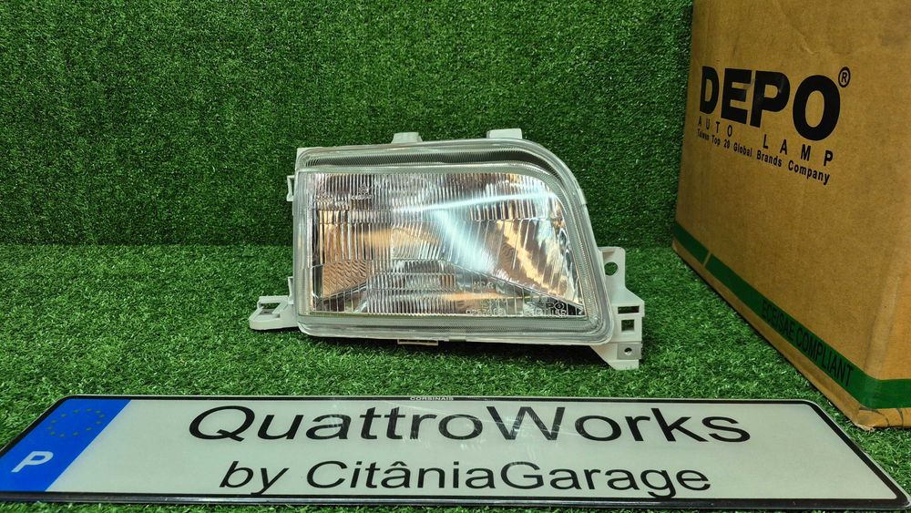 Otica Farol Direito Renault Clio I 1990 a 1996 ref 551-1115R-LD-E NOVO