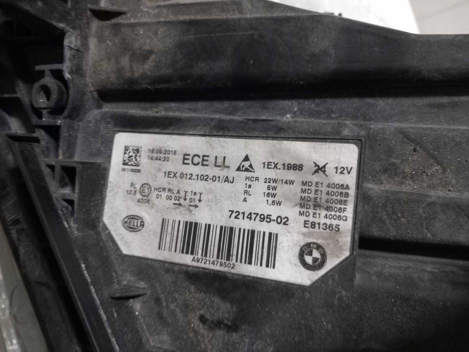 BMW F30/F31 FULL LED farol esquerdo