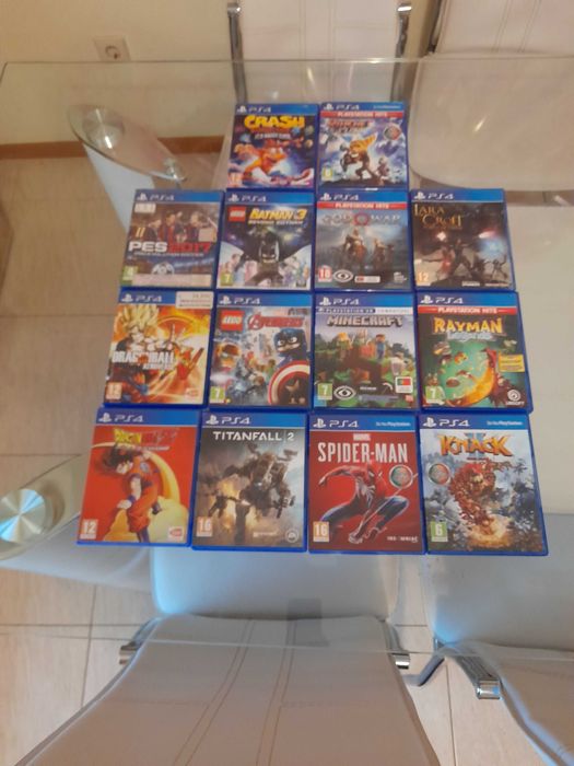 ps4 1tb como nova jogos vendidos a parte