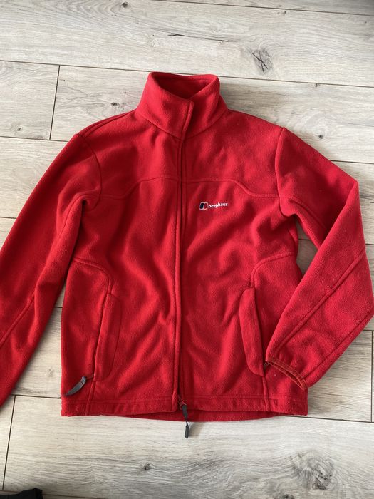Berghaus polar czerwony gruby 146 152