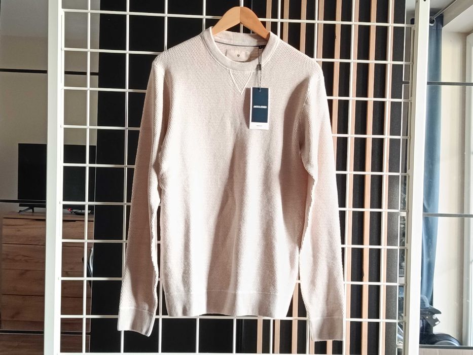 Nowy sweter Jack & Jones Premium bawełniany z metkami okazja