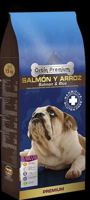 Karma  Ortín Premium Salmon & Rice Bezglutenowa Weterynaryjna 15 kg