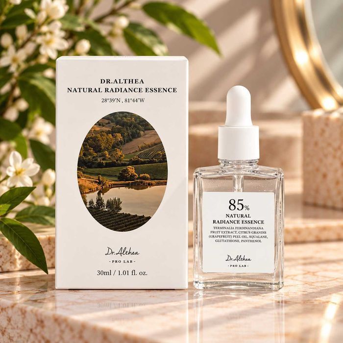Есенція для сяйва Dr.Althea Natural Radiance Essence 30 мл / екстракт сливи какаду 85% / ніацинамід / глутатіон / оригінал