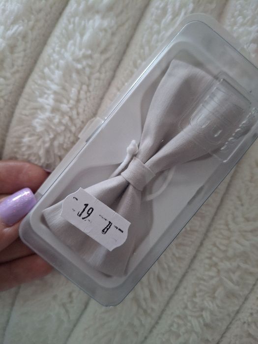 Muszka dla chłopca na gumce