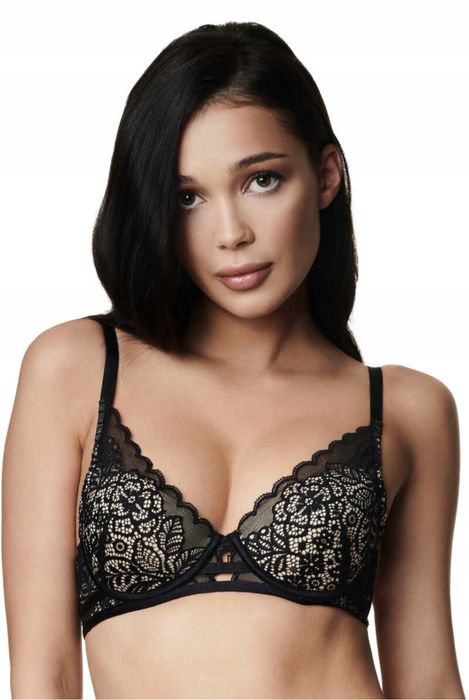 Biustonosz czarny 70B