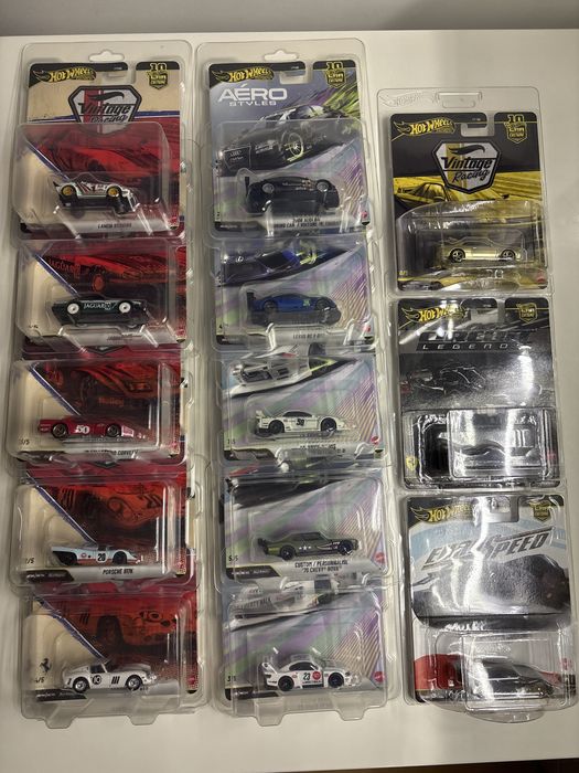 Hot wheels 2 set premium + 3 chase
