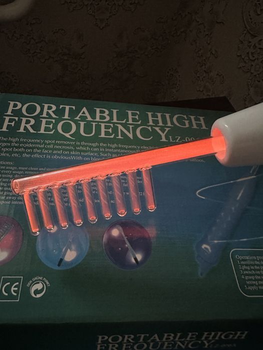 Дарсонваль імпульсний масажер для обличчя, тіла та шкіри голови