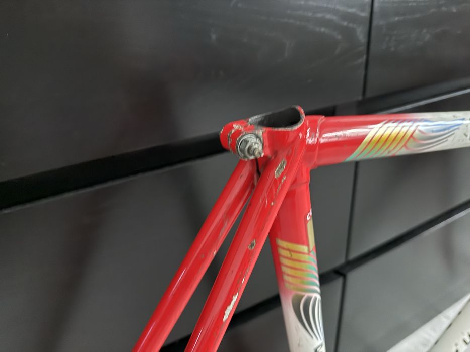 Frameset Rychtarski SMS Żyrardów płetwa torowy fixed gear 54x55