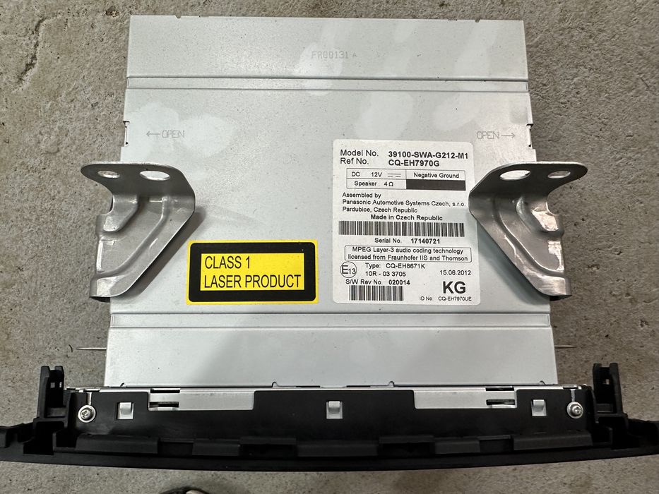 Магнітола HONDA CR-V 3 2012