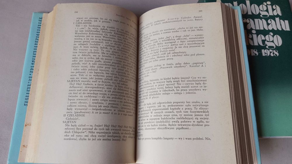"Antologia dramatu polskiego" 1981 PIW