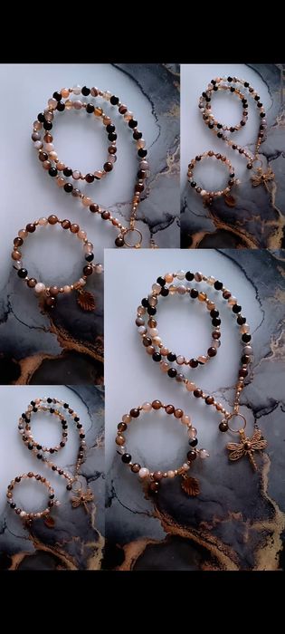 Zestaw z kamieni naturalnych