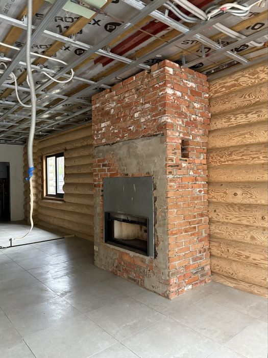 Котедж ЗРУБ 11 соток з Басейном та Банею ! Біля лісу