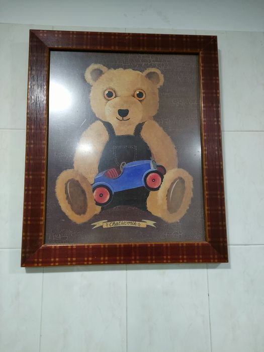 Moldura com urso