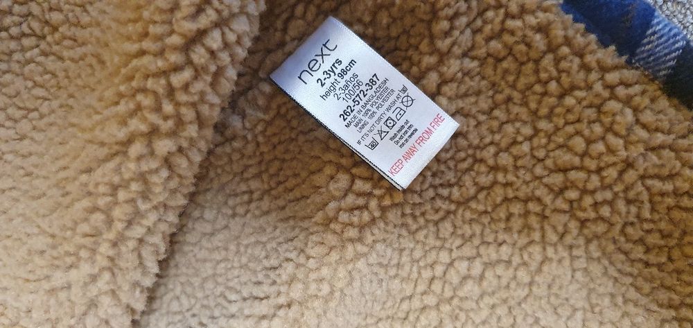 Next курточка-шерпа