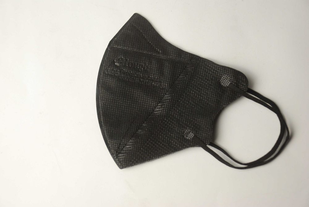 Маска KN95 FFP2 черная 3шт.