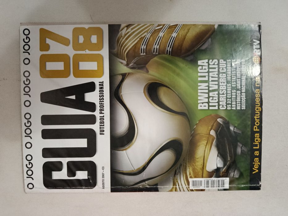 7  Revistas   O JOGO  ( GUIA de Futebol )