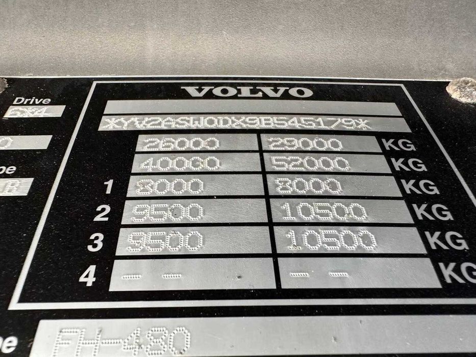 Лісовоз Volvo FH 480 6x4 надійніша за Man Daf Scania Mercedes з краном