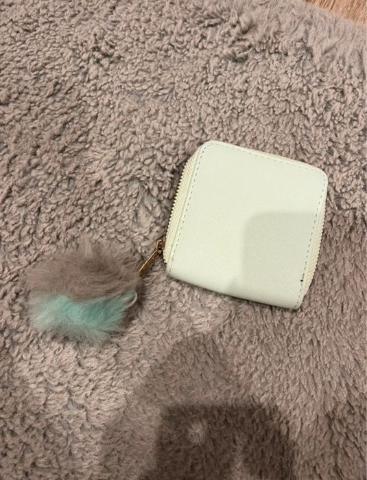 Miętowy portfelik