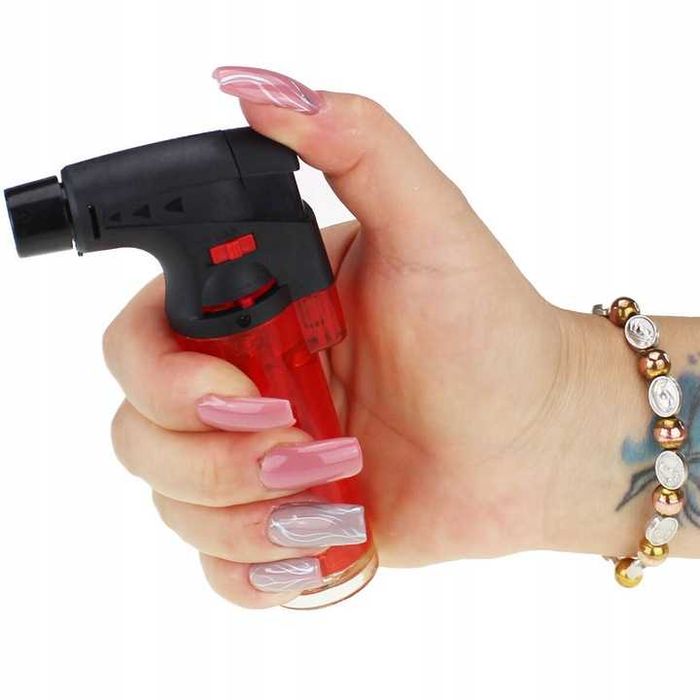 Palnik żarowy gazowy duża zapalniczka na podstawce