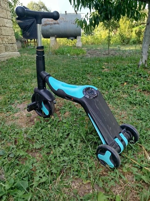 Дитячий самокат-велобіг-велосипед