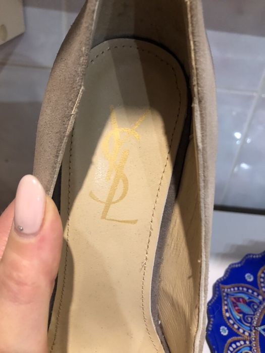 Замшевые туфли новые