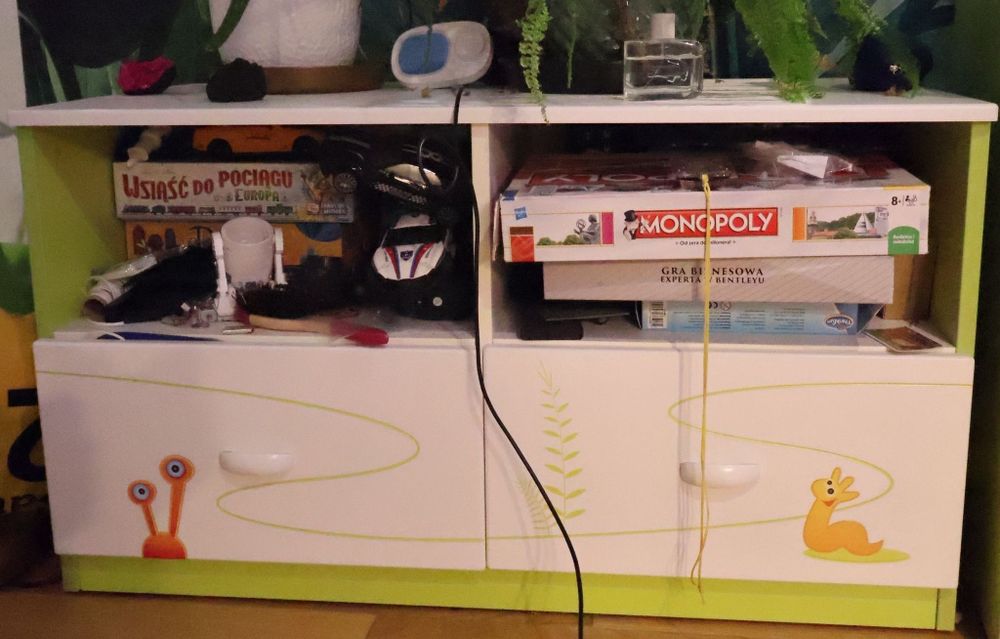 Meblik Happy Animals White z biurkiem