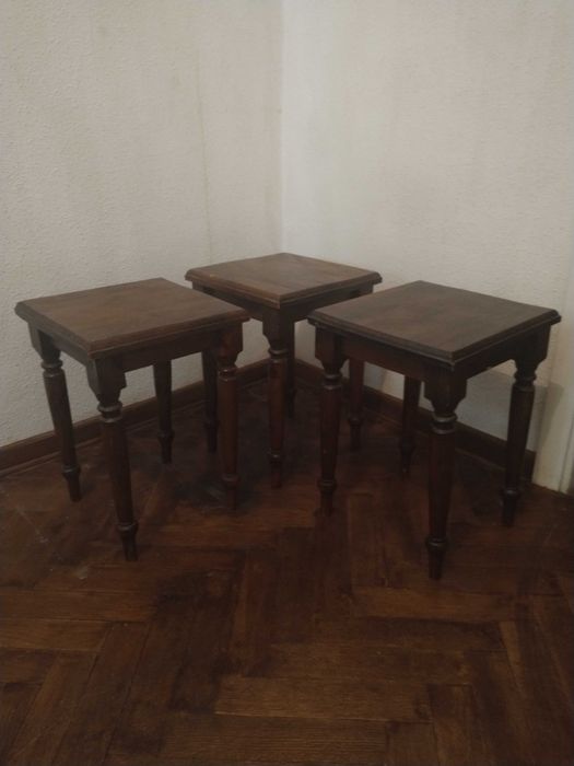Krzesła drewniane 3 sztuki