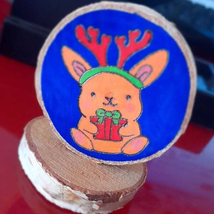 Trabalhos queimados na madeira , á mão - personalizaveis