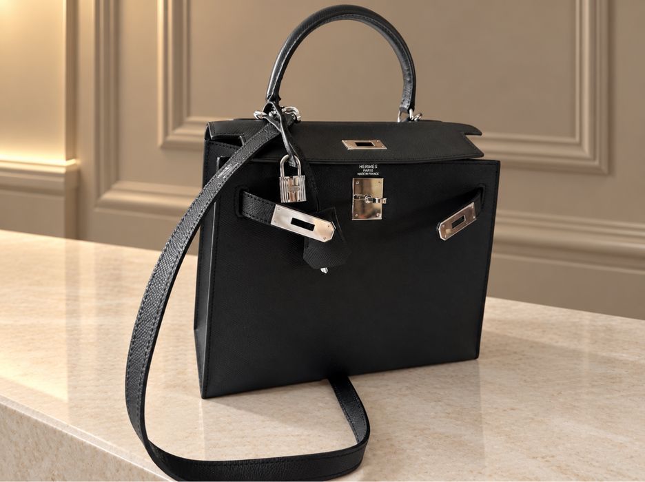 Продам сумку за мотивами Hermes Kelly, натуральна  шкіра