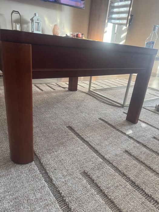 Drewniany stolik kawowy/cena do negocjacji