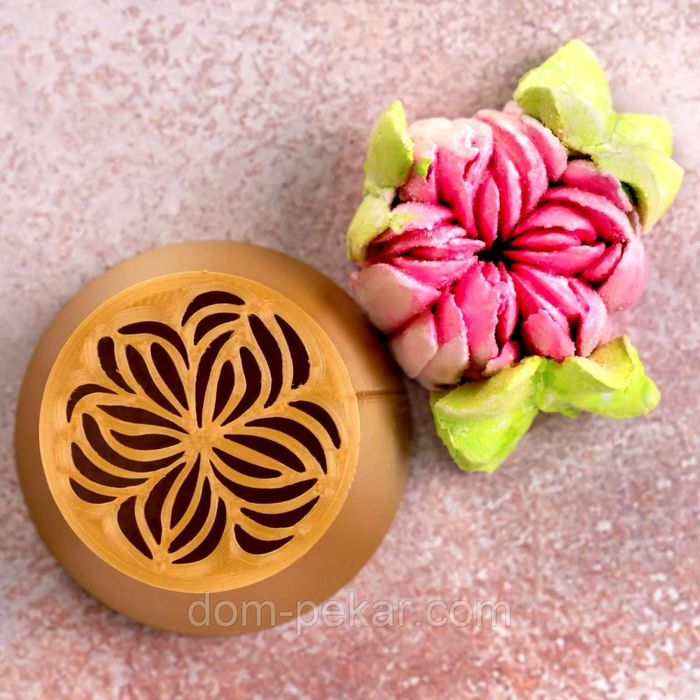 пластикова насадка з PLA для зефіру квітів  тюльпан букету