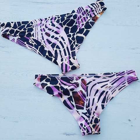 Bikini riscas animais