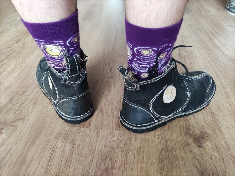 Botas em cânhamo - Live without dead time