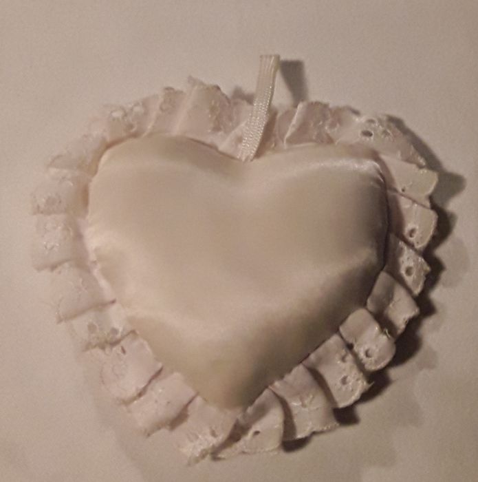 Almofada coração "Merry Christmas"