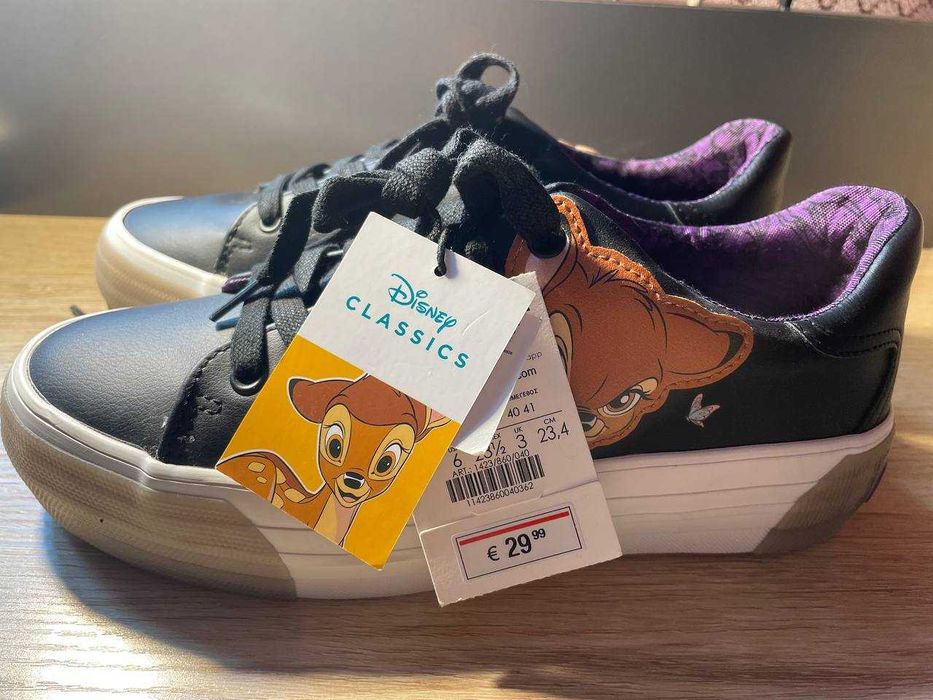 Нові кросівки Bershka Bambi Disney, 36