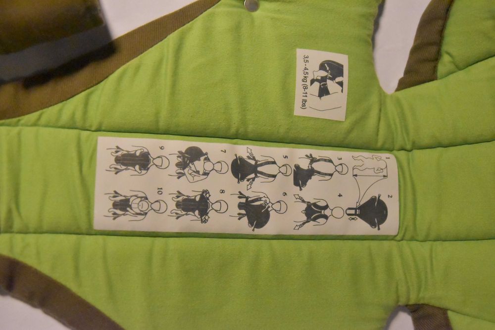 Nosidło BabyBjorn Active zielone