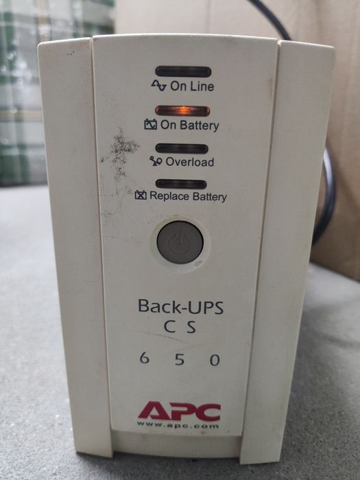 APC Back-UPS CS 650va