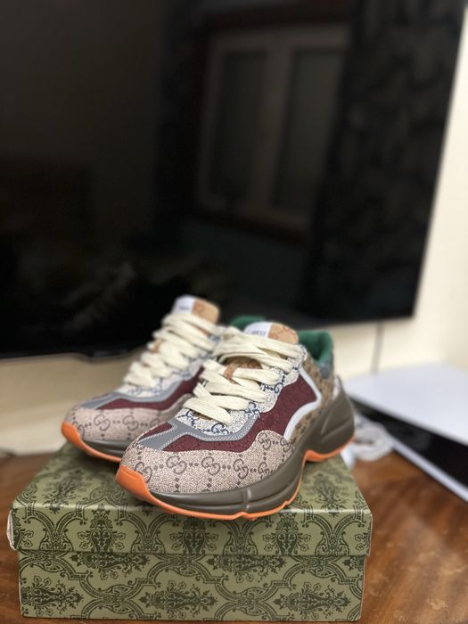 Gucci GG Rhyton Leather