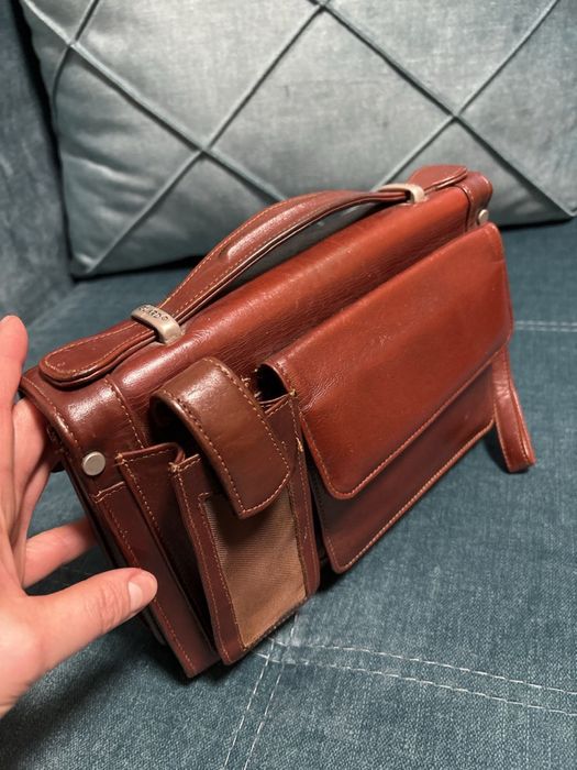 Шкіряні чоловічі сумки - барсетка