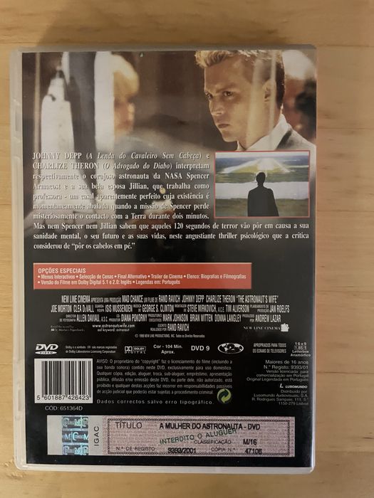 Dvd A Mulher do Astronauta