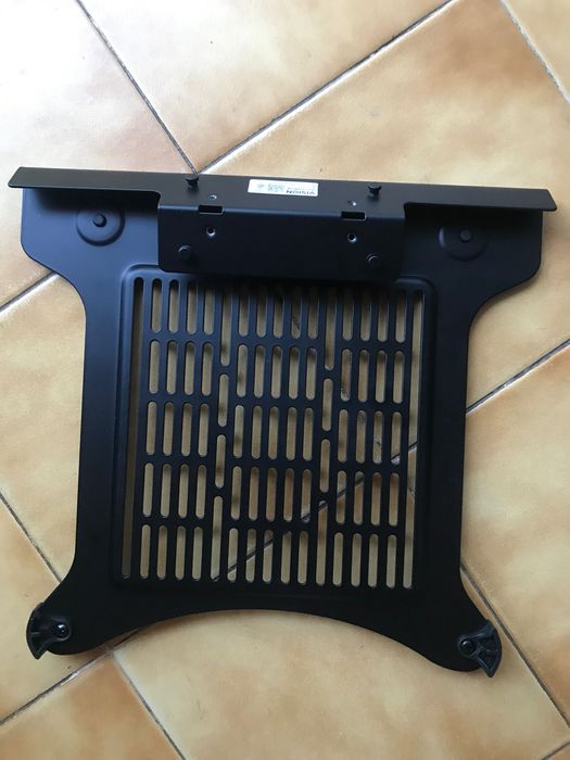 Vision Monitor Desk Arm Laptop Shelf Bla