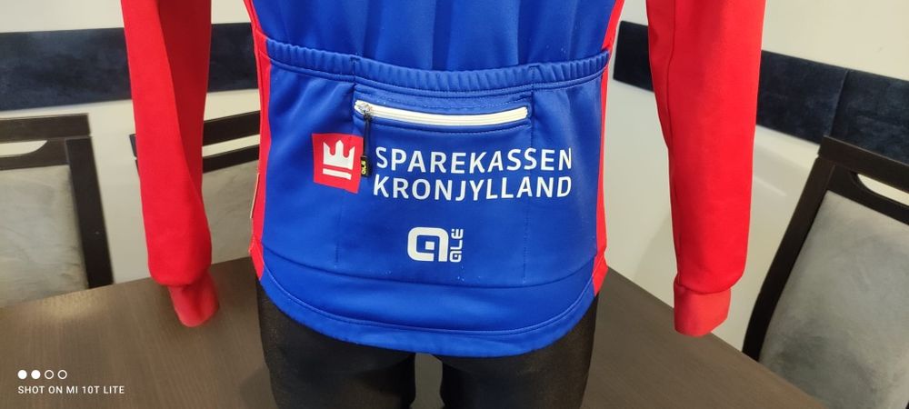 Ciepła bluza kolarska ALE windstopper na rower kurtka rowerowa ociepla