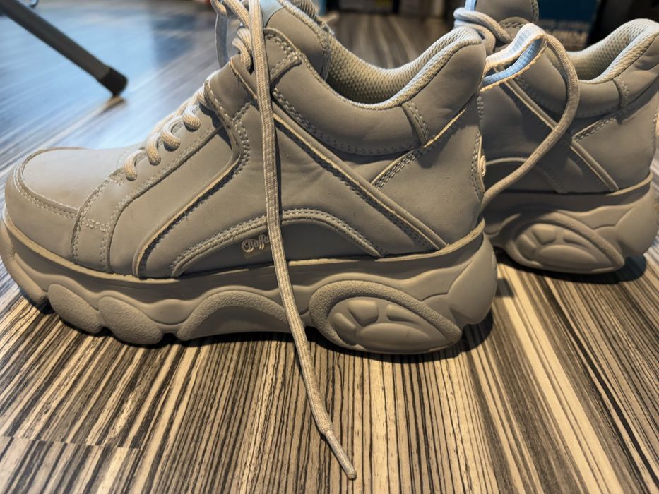 Buty buffalo sneakersy r.37 mega hit,błękitne ,modne,na czasie