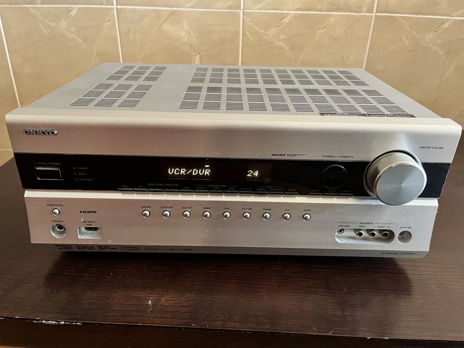 Sistema Home Cinema KEF + Onkyo TX-SR607 – excelente som hi‑fi