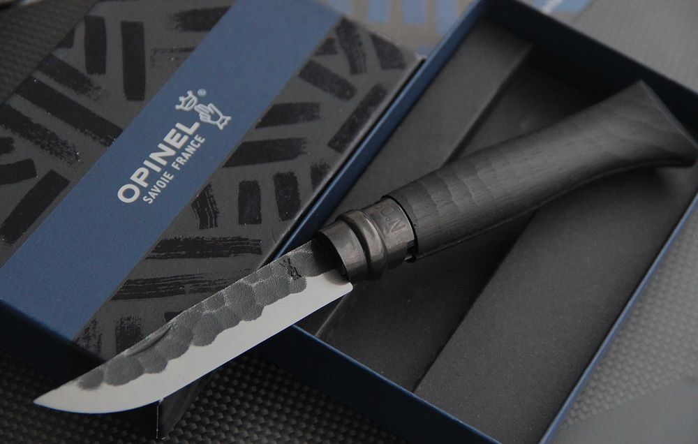 OPINEL 08 Forge Carbon Limited Edition. Heban - nowy komplet