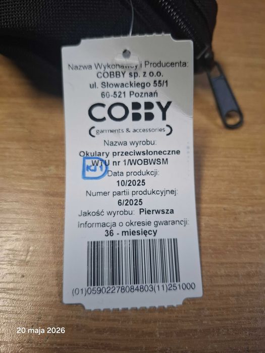 Okulary przeciwsłoneczne WTU